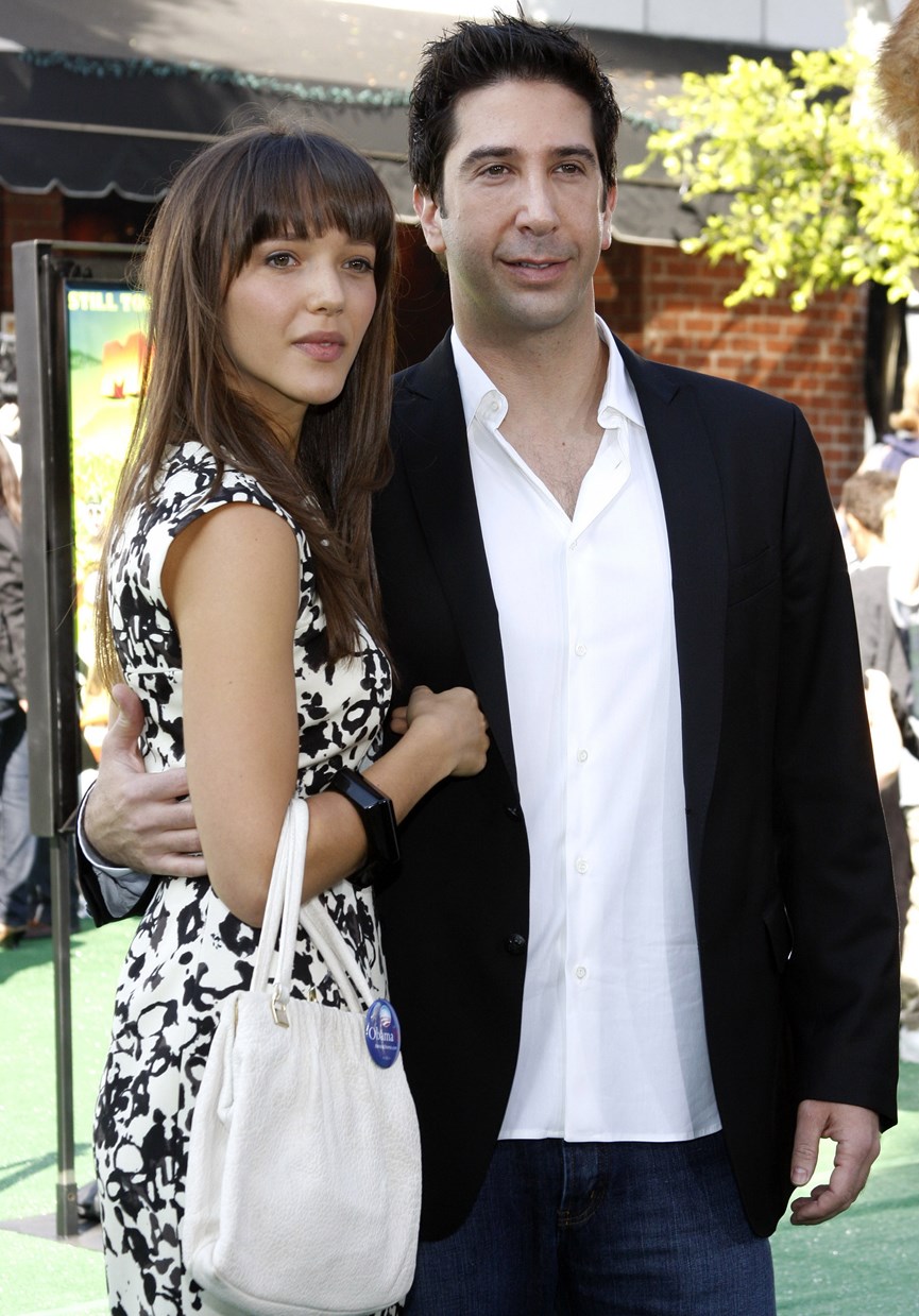 Ο David Schwimmer και η σύζυγός του, Zoe Buckman 