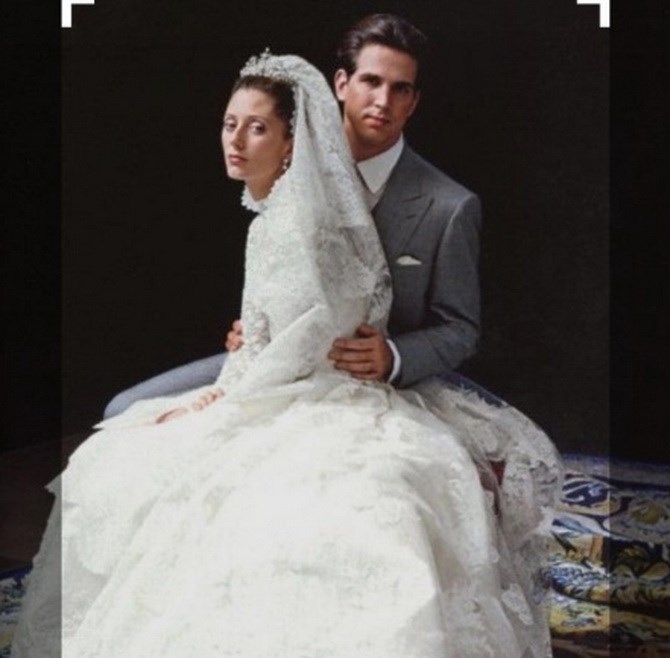 Παύλος - Μαρί Σαντάλ: Γιορτάζουν την επέτειο γάμου τους με μια εντυπωσιακή γαμήλια φωτογραφία